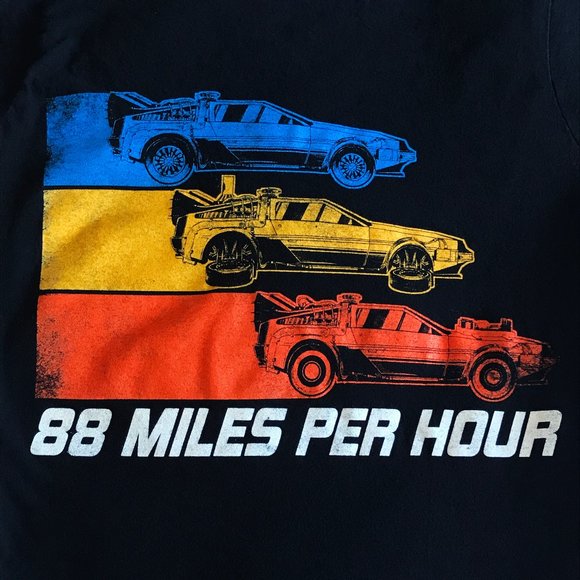 💚 2 For $20 💚 LADIES S ( FITTED ) - Back to the Future - 88mph - Picture 1 of 6